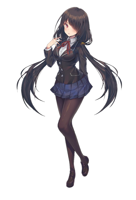 Kurumi Tokisaki Png Photos (indigo, black)