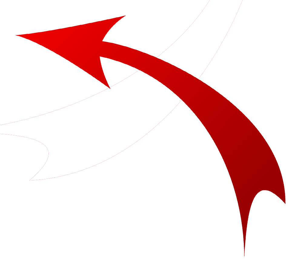 Curved Arrow Png Transparent Picture (white, maroon, red)