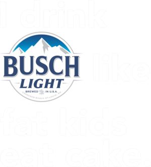 Busch Light Png Picture (black, white)