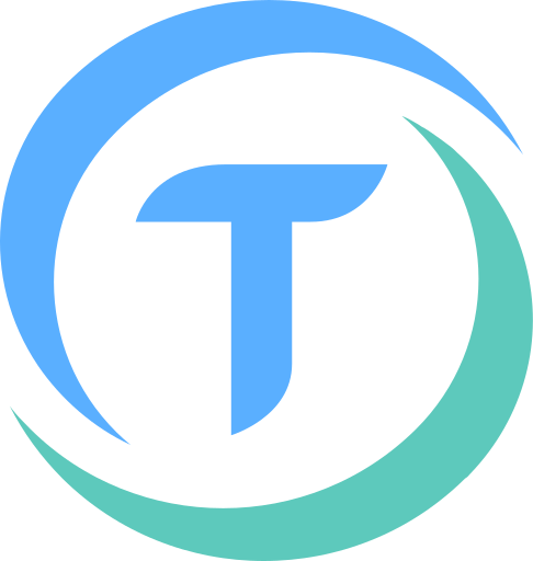 Tusd Cryptocurrency Logo Icon Free Png Icon Download (teal, silver, greenish blue, black)