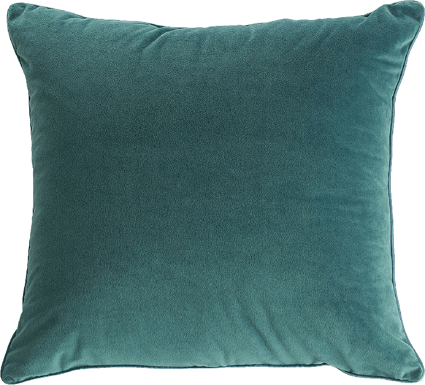 Cushion Fabric Png Pic (black, teal)