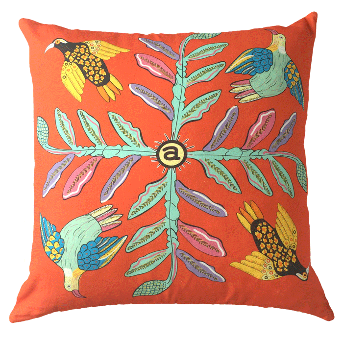 Cushion Png Transparent Image (white, salmon)