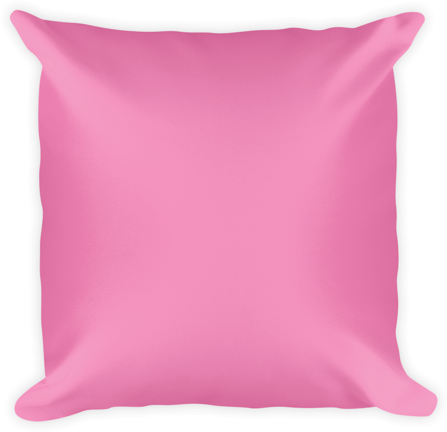 Cushion Transparent (black, salmon, plum)