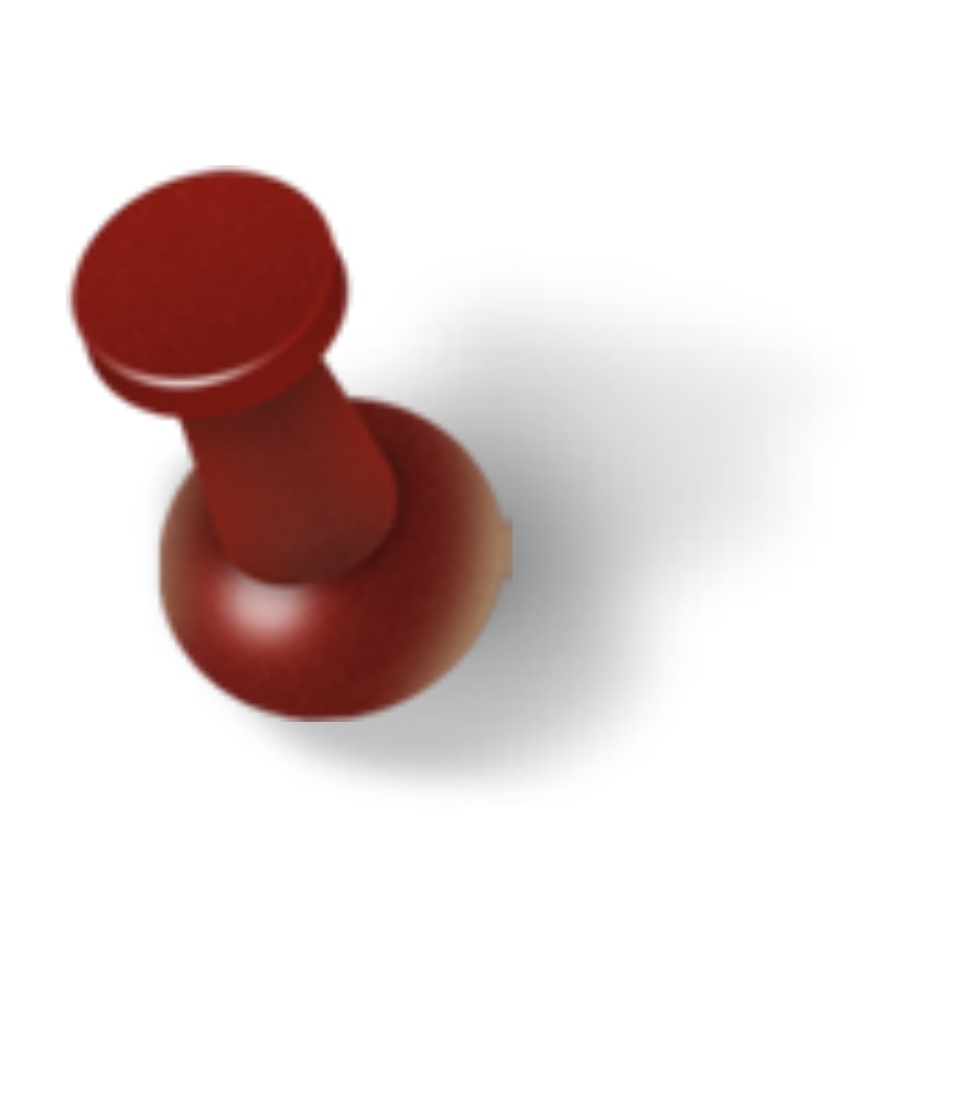 Pushpin Png Free Download (black, maroon)