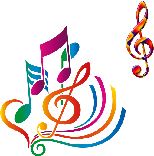 Music Art Png Isolated Hd (green, purple, black, teal)