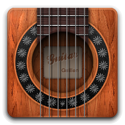 Music Guitar Free Nobackground Png Icon Download (gray, black, indigo)