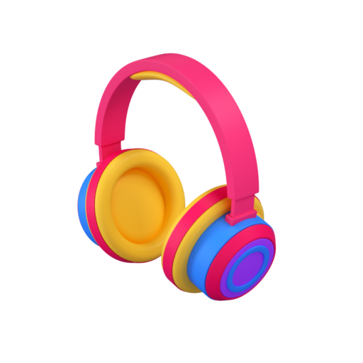 Music Headphones Icon Free Transparent Png Icon Download (orange, salmon, black)