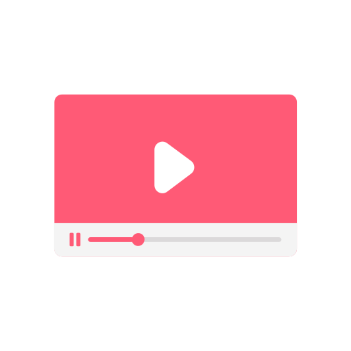 Music Play Video Reproductor Youtube Icon Free Nobackground Png Icon Download (salmon, indigo, white, black, pink)