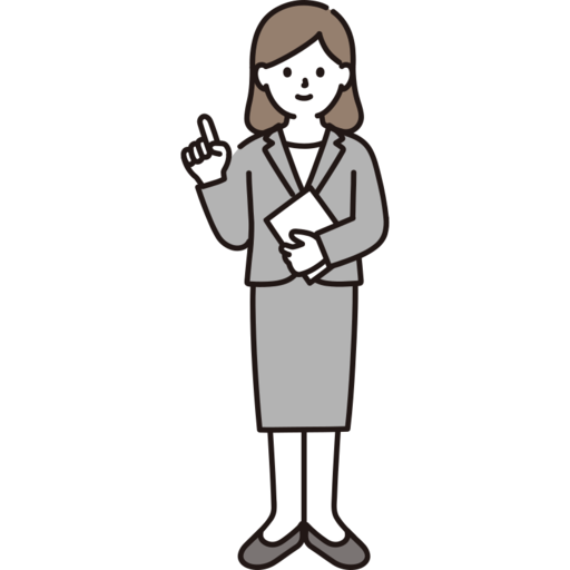 Business Person Pointing Finger Female Free Png Icon (silver, white, black, gray)