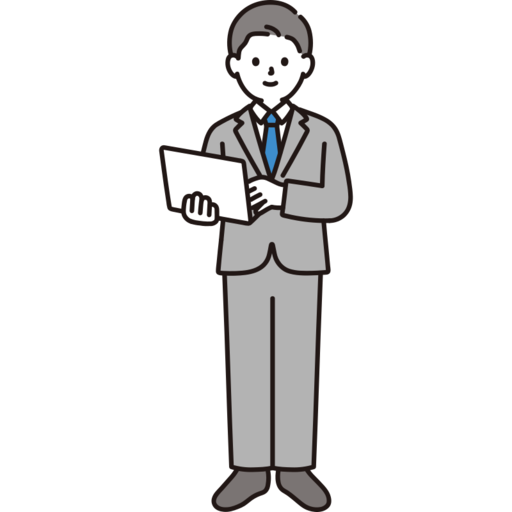 Business Person With Computer Free Transparent Png Icon Download (indigo, black, silver, white, gray)