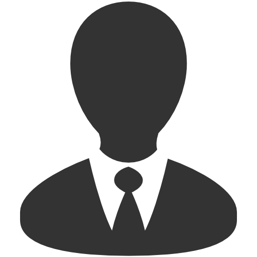 Businessman Free Png Icon Download Path (black)