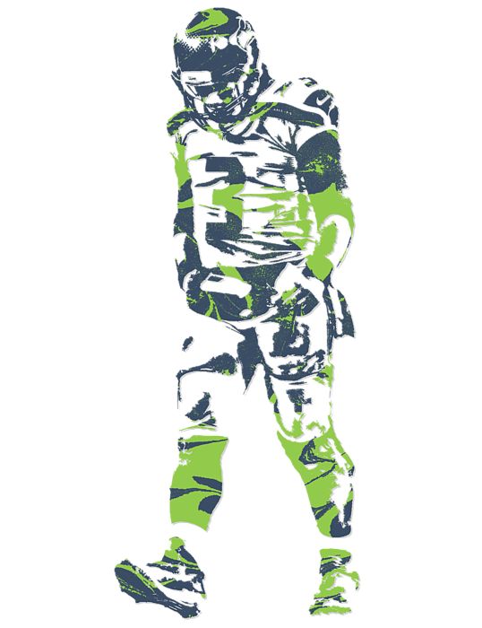 Russell Wilson Png (gray, teal, black)