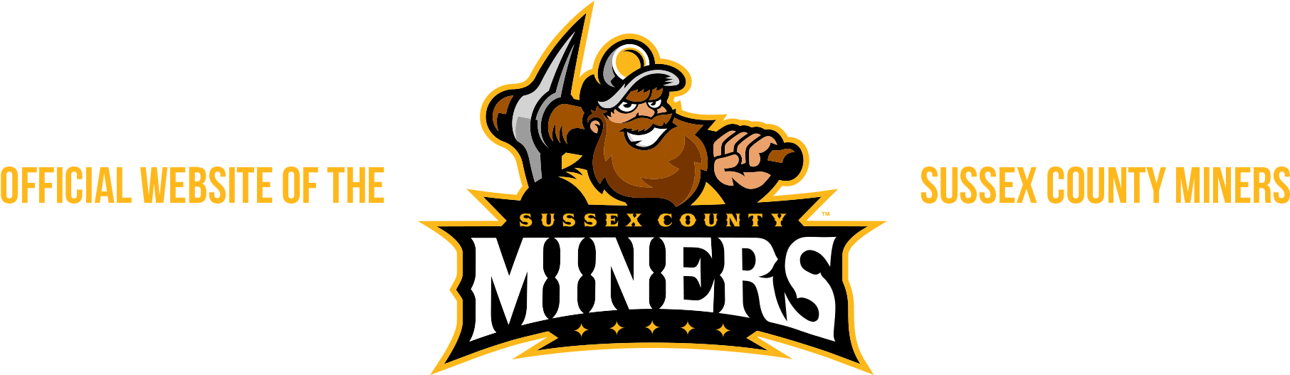 Sussex County Miners Png (olive, black, white)