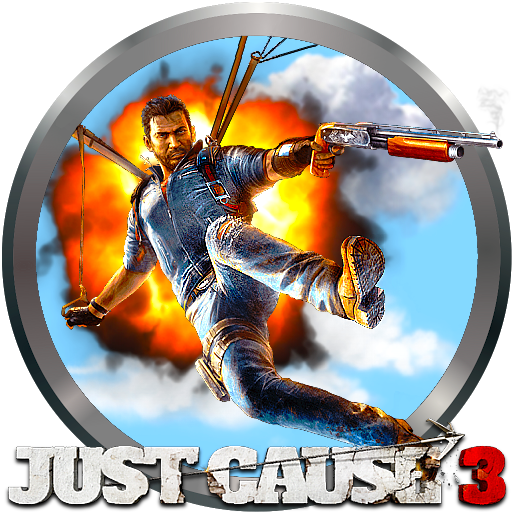 Just Cause Game Png (mint, black, gray, white)