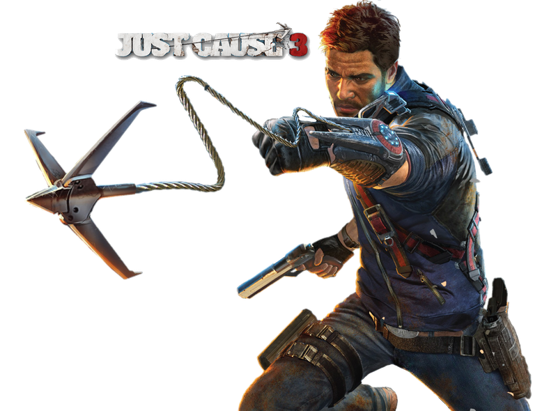 Just Cause Transparent Png (black)