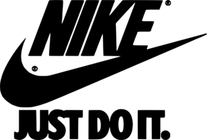 Just Do It Png Clipart (black, gray, green)