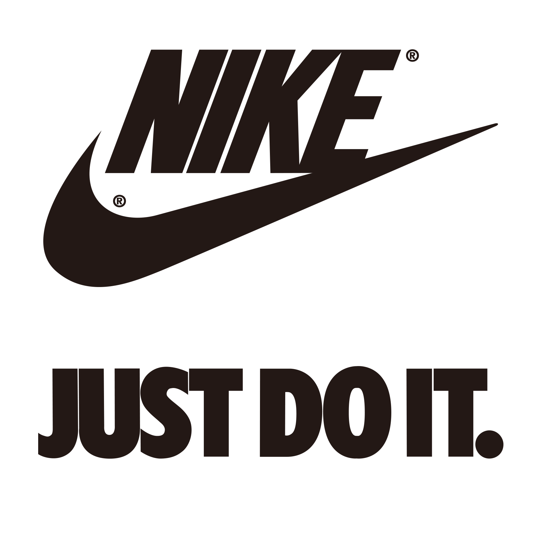 Just Do It Png Image (black, white, lavender, silver)