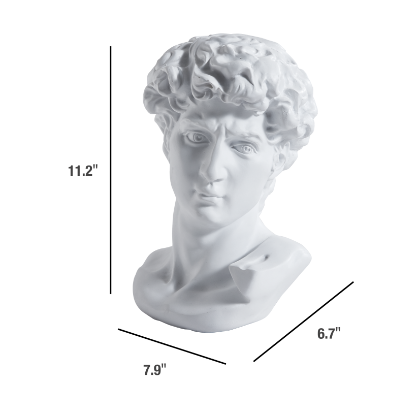 Bust Png File (lavender, black)