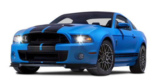 Mustang Png Isolated File (white, black)