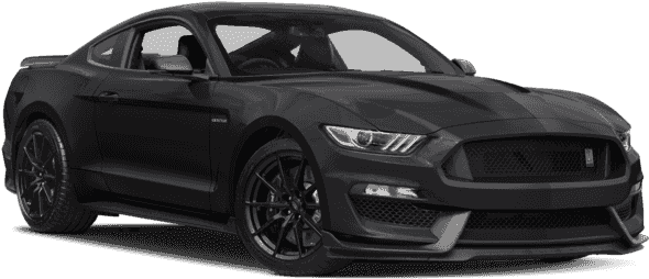 Mustang Png Isolated Image (black)