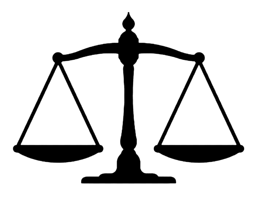 Justice Balance Png Clipart (indigo, black, white, silver)