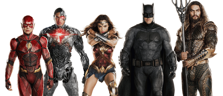 Justice League Characters Png Pic (black)