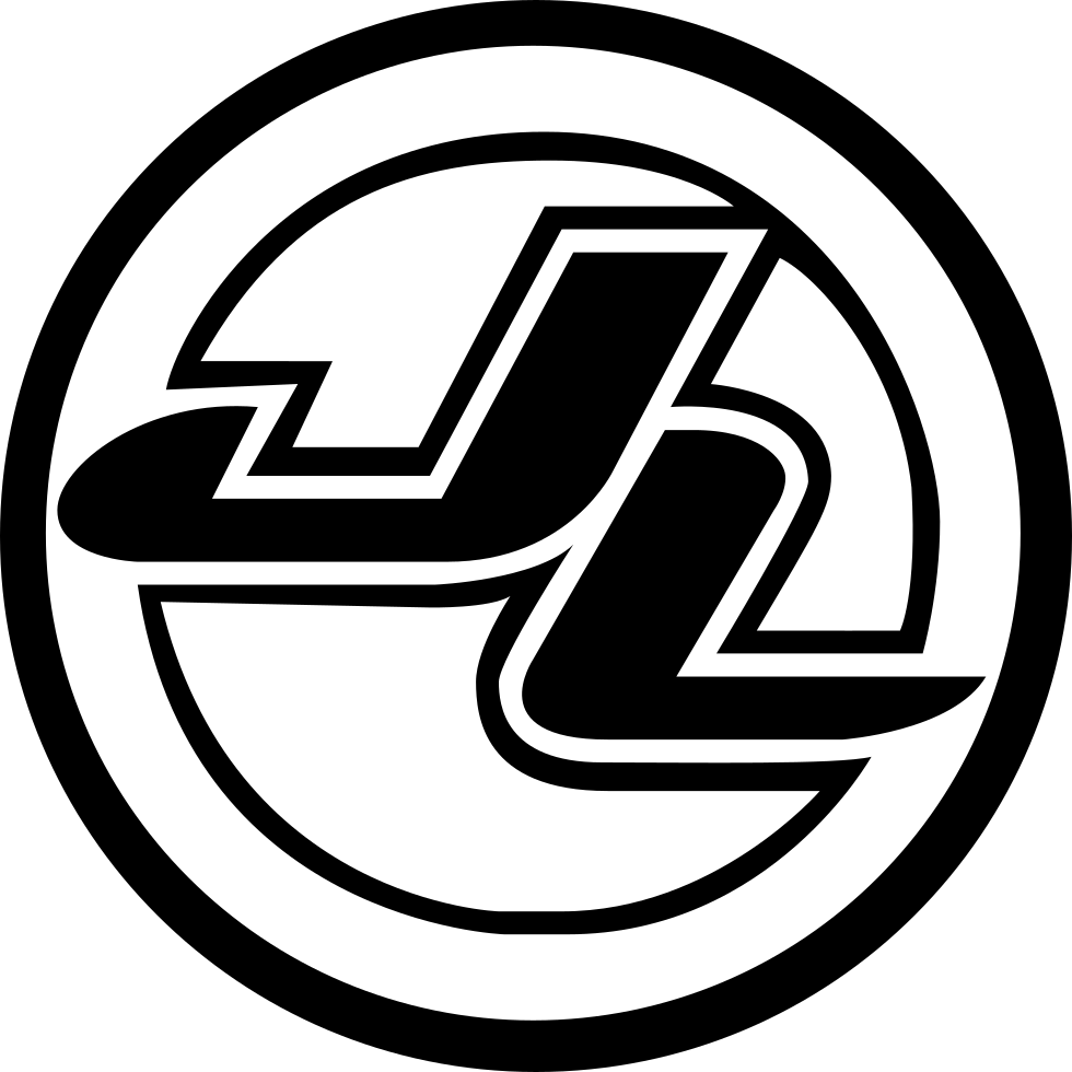 Justice League Logo Png Cutout (black, gray, white, lavender)