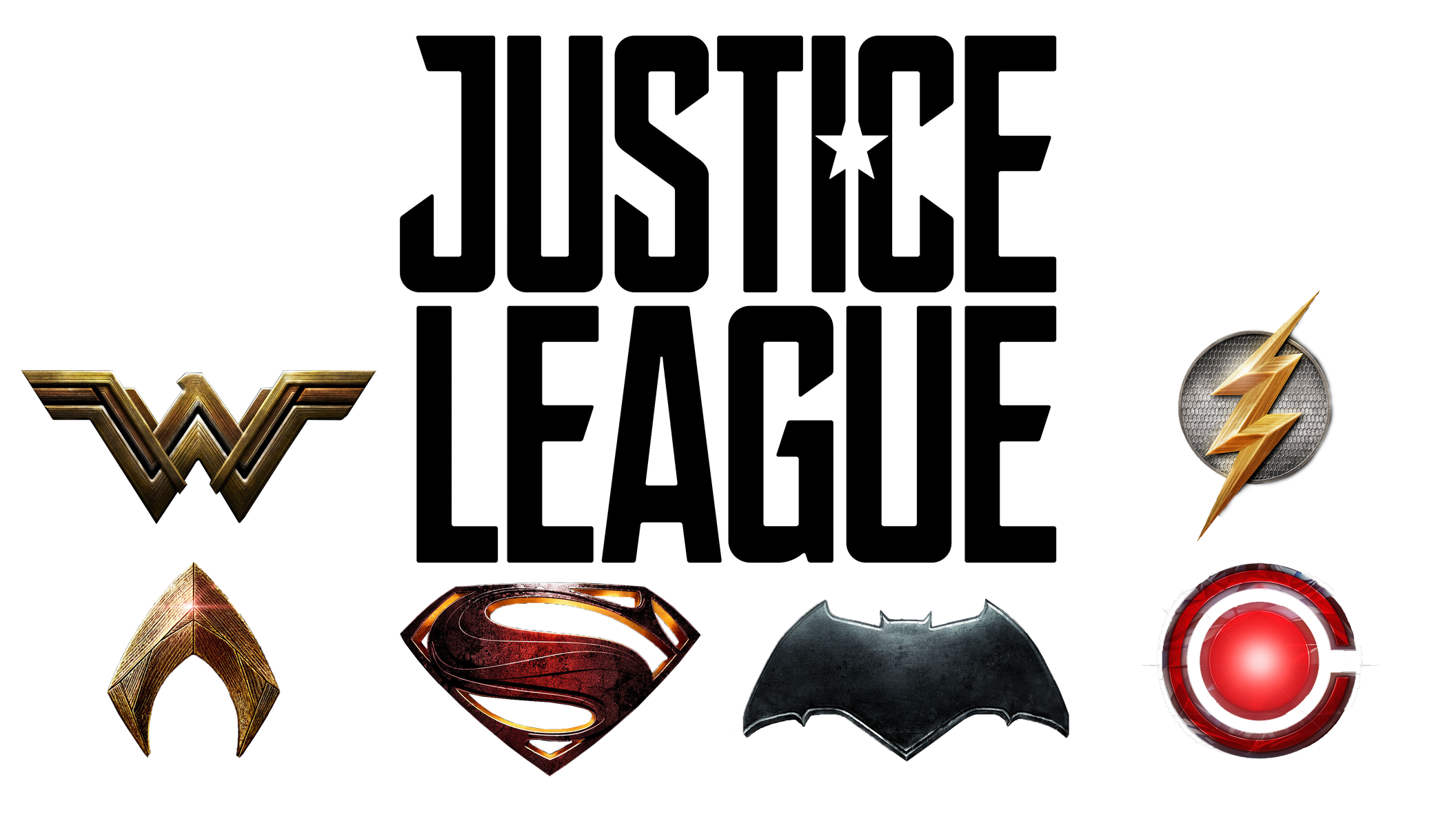 Justice League Logo Png Image (black)