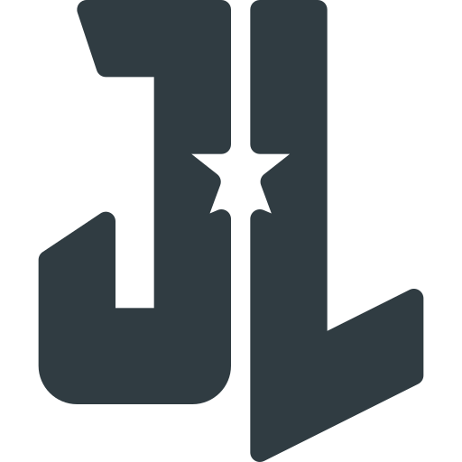 Justice League Logo Png Photo (indigo, black)