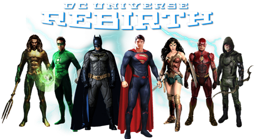 Justice League Png File 1 (white, black)