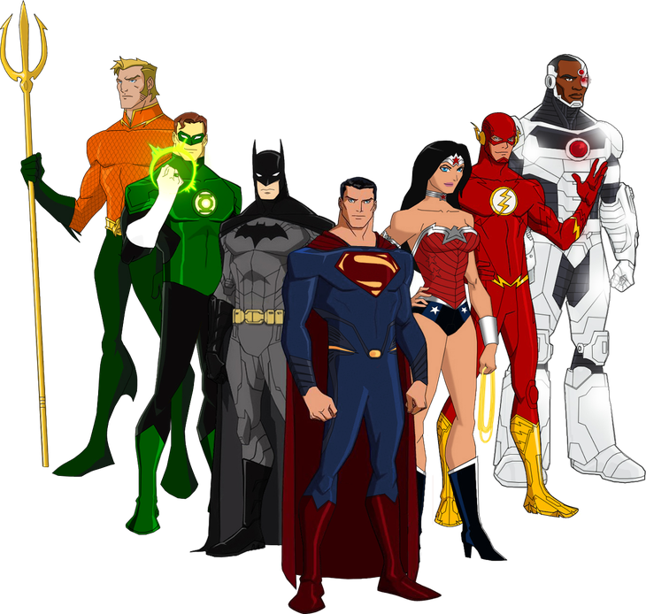 Justice League Png Pic (black, navy, white)