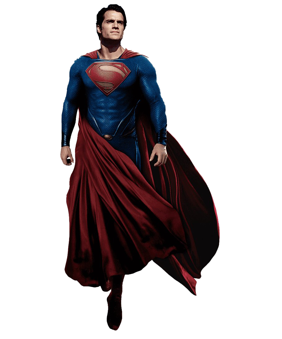 Justice League Superman Png File (black, white)