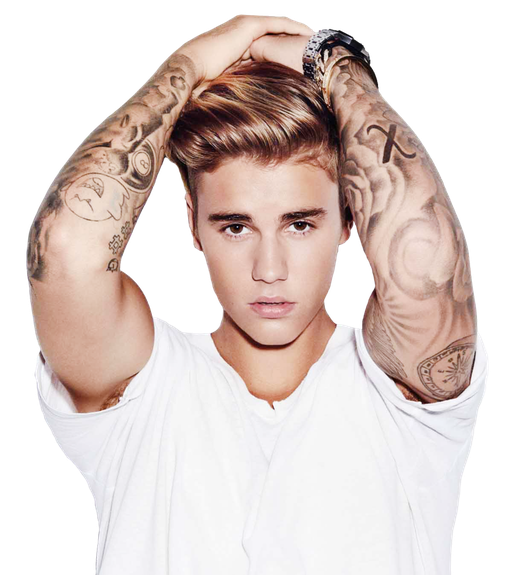 Justin Bieber Png Free Download (white, lavender, black)