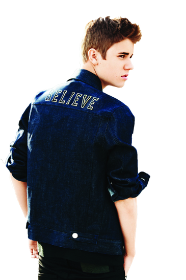 Justin Bieber Png Transparent Picture (black)