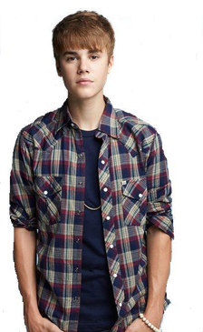 Justin Bieber Transparent Png (black)