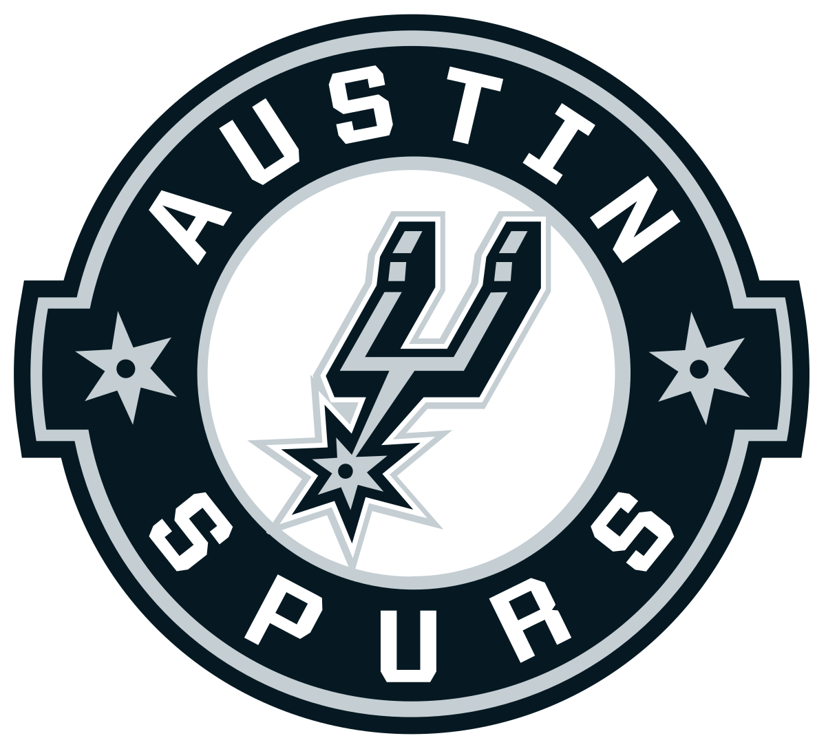 Austin Spurs Png Hd (white, black)