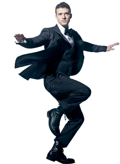 Justin Timberlake Png Clipart (black)