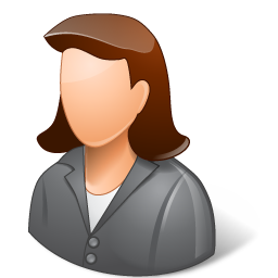 Customer Person People Woman User Client Free Transparent Png Icon Download (gray, black)