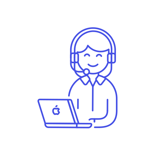 Customerservicewoman Free Transparent Png Icon Download (navy, black, indigo)