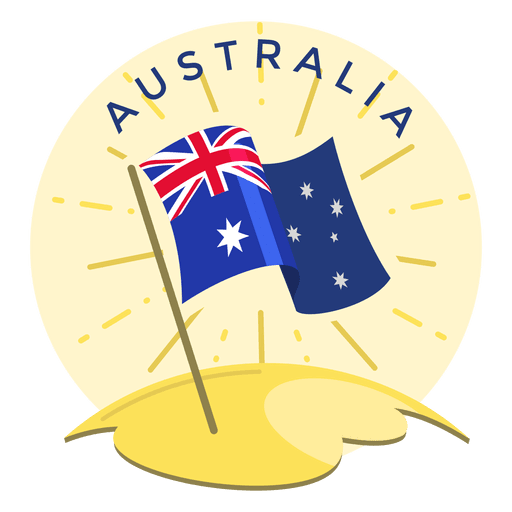 Australia Png Pic (gold, beige, pink, gray, navy)