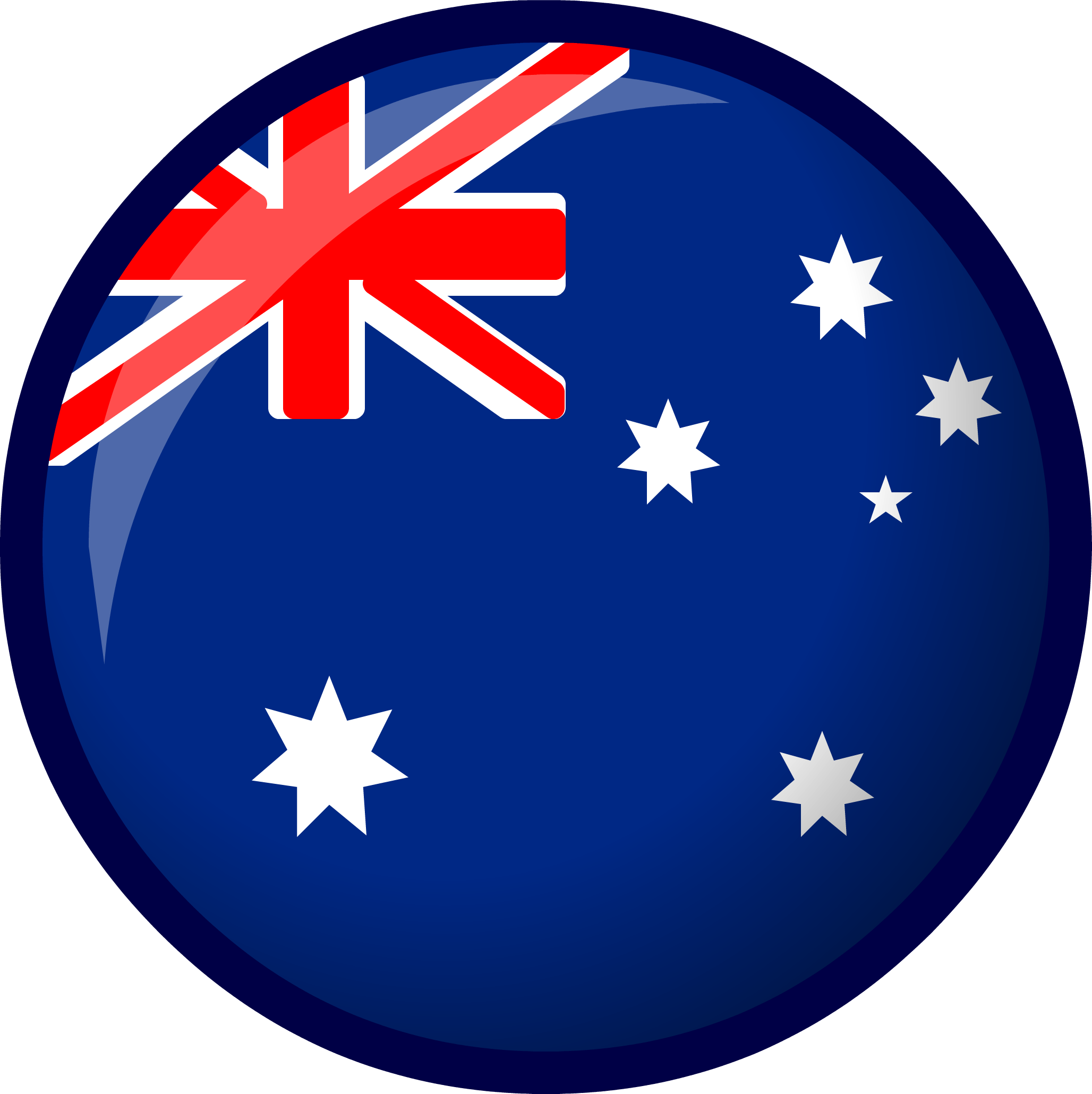 Australia Png Transparent Image (white, black, red, salmon, navy)