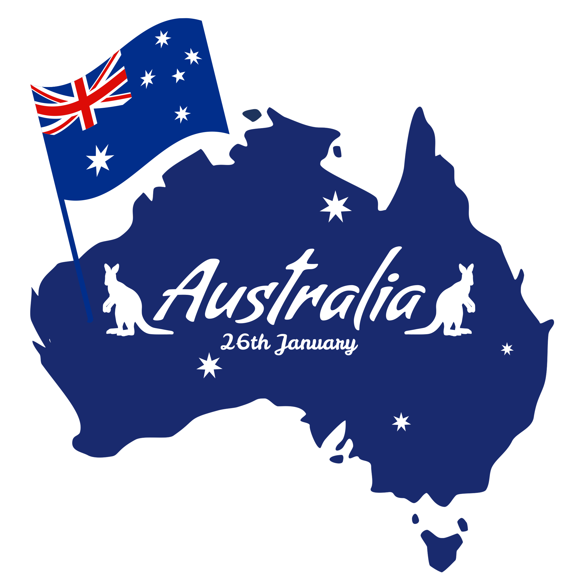 Australia Png Transparent (white, indigo, black, navy)