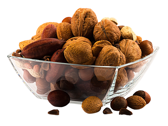 Nut Png Pic (beige, maroon, black)