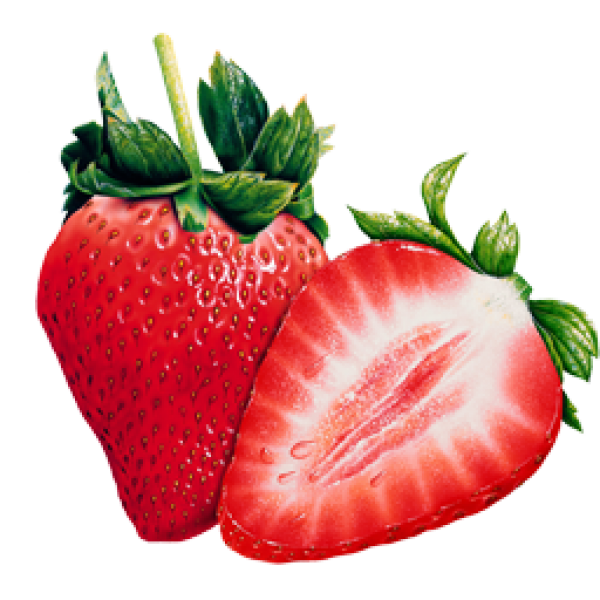 Cut Strawberries Png (black, red, beige, maroon)