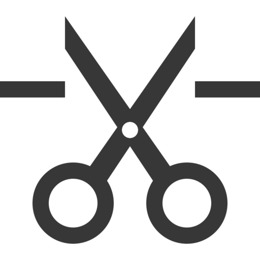 Cut Item Free Png Icon Download (black, indigo)