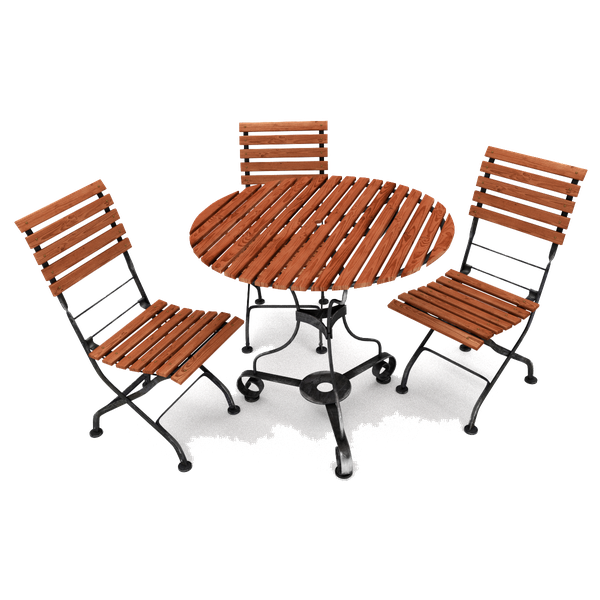 Outdoor Furniture Png File (black, silver, lavender, white)