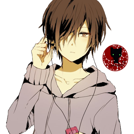 Cute Anime Boy Download Png Image (olive, beige, black, silver)