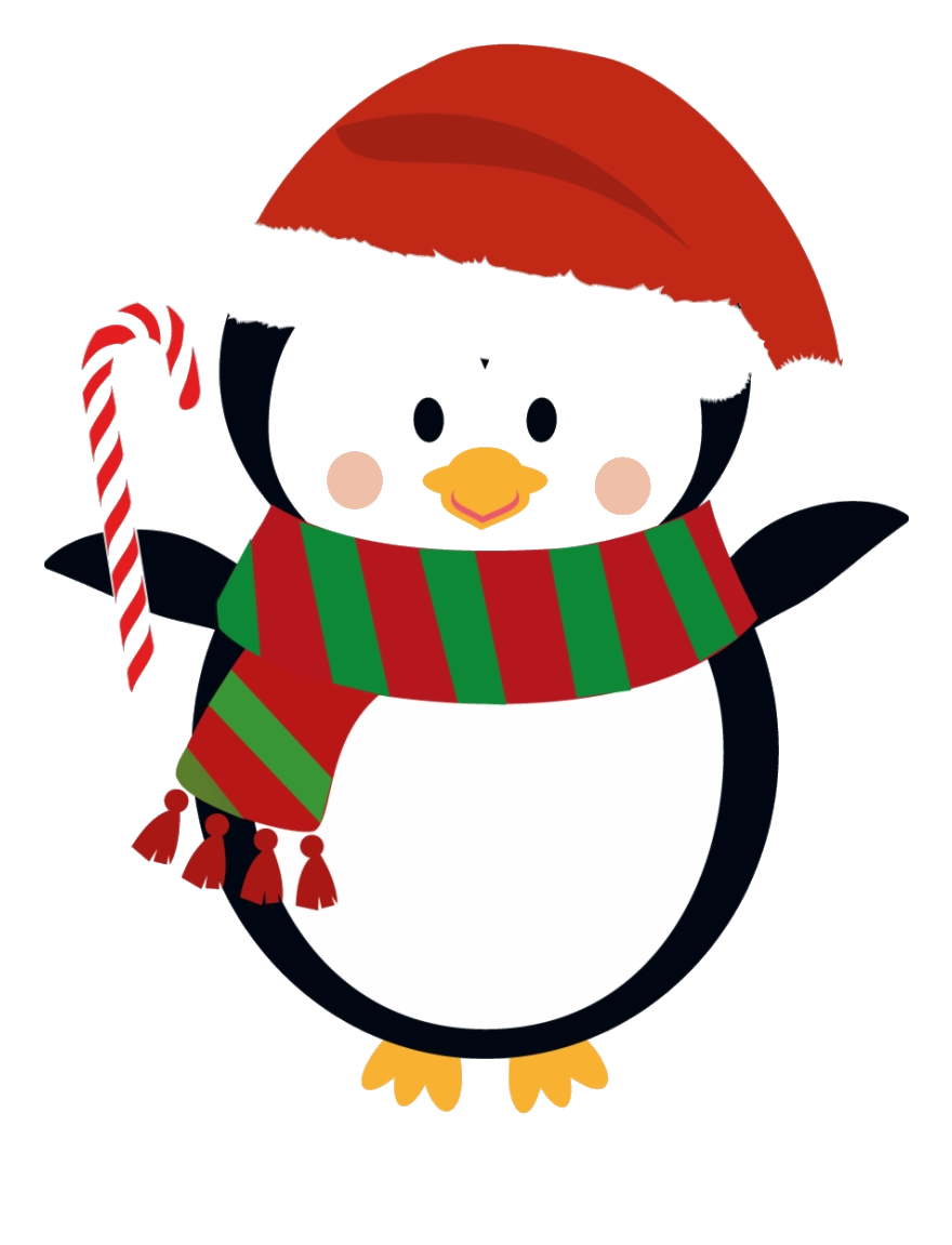 Cute Christmas Png Image (chocolate, black, maroon, white)