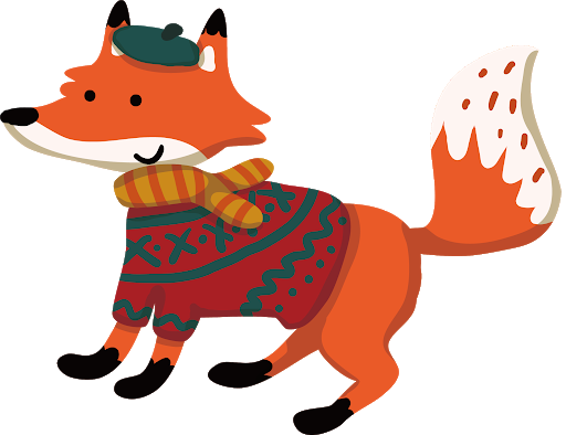 Cute Fox Vector Png Free Download (chocolate, maroon, white, teal, black)