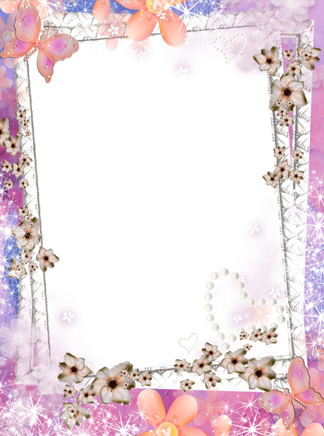 Cute Frame Png Picture (lavender, beige, black, white)